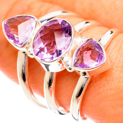 Amethyst Rings handcrafted by Ana Silver Co - RING124288
