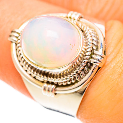 Ethiopian Opal Rings handcrafted by Ana Silver Co - RING124292