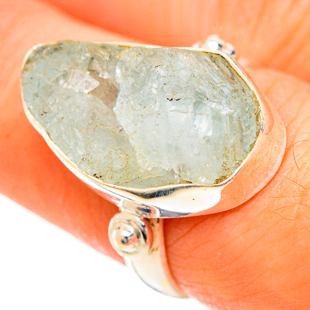Aquamarine Rings handcrafted by Ana Silver Co - RING124299