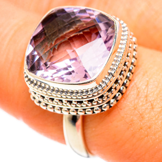Kunzite Rings handcrafted by Ana Silver Co - RING124324