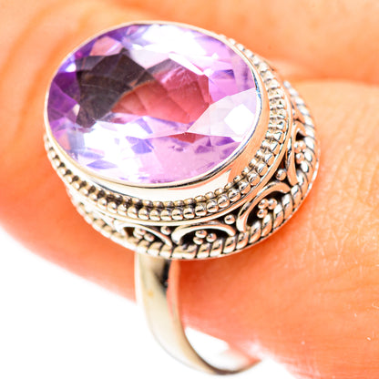 Amethyst Rings handcrafted by Ana Silver Co - RING124327