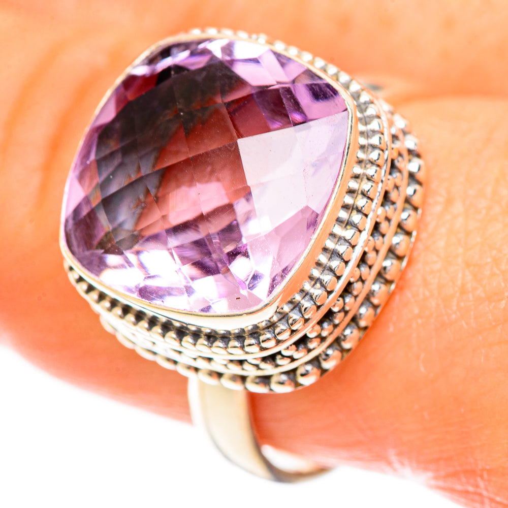 Amethyst Rings handcrafted by Ana Silver Co - RING124343