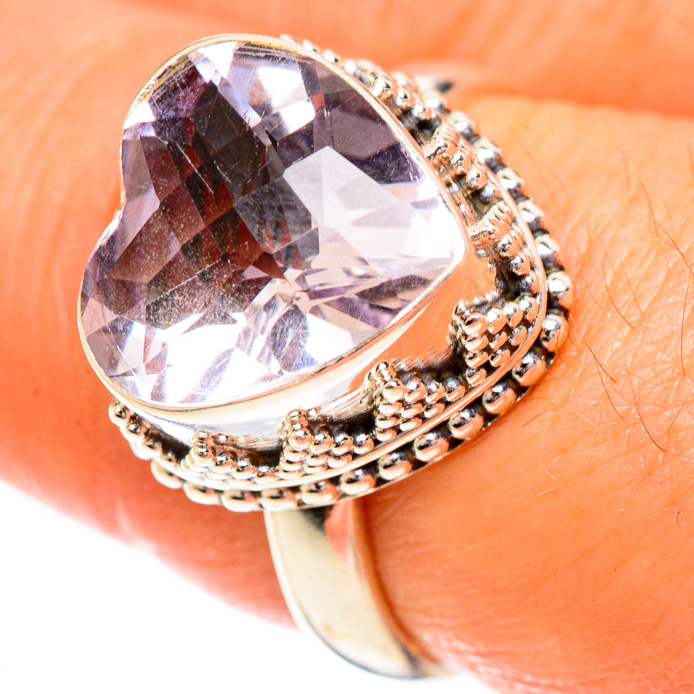 Kunzite Rings handcrafted by Ana Silver Co - RING124345