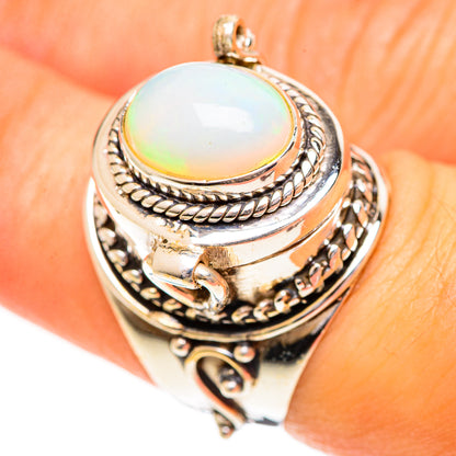 Ethiopian Opal Rings handcrafted by Ana Silver Co - RING124348