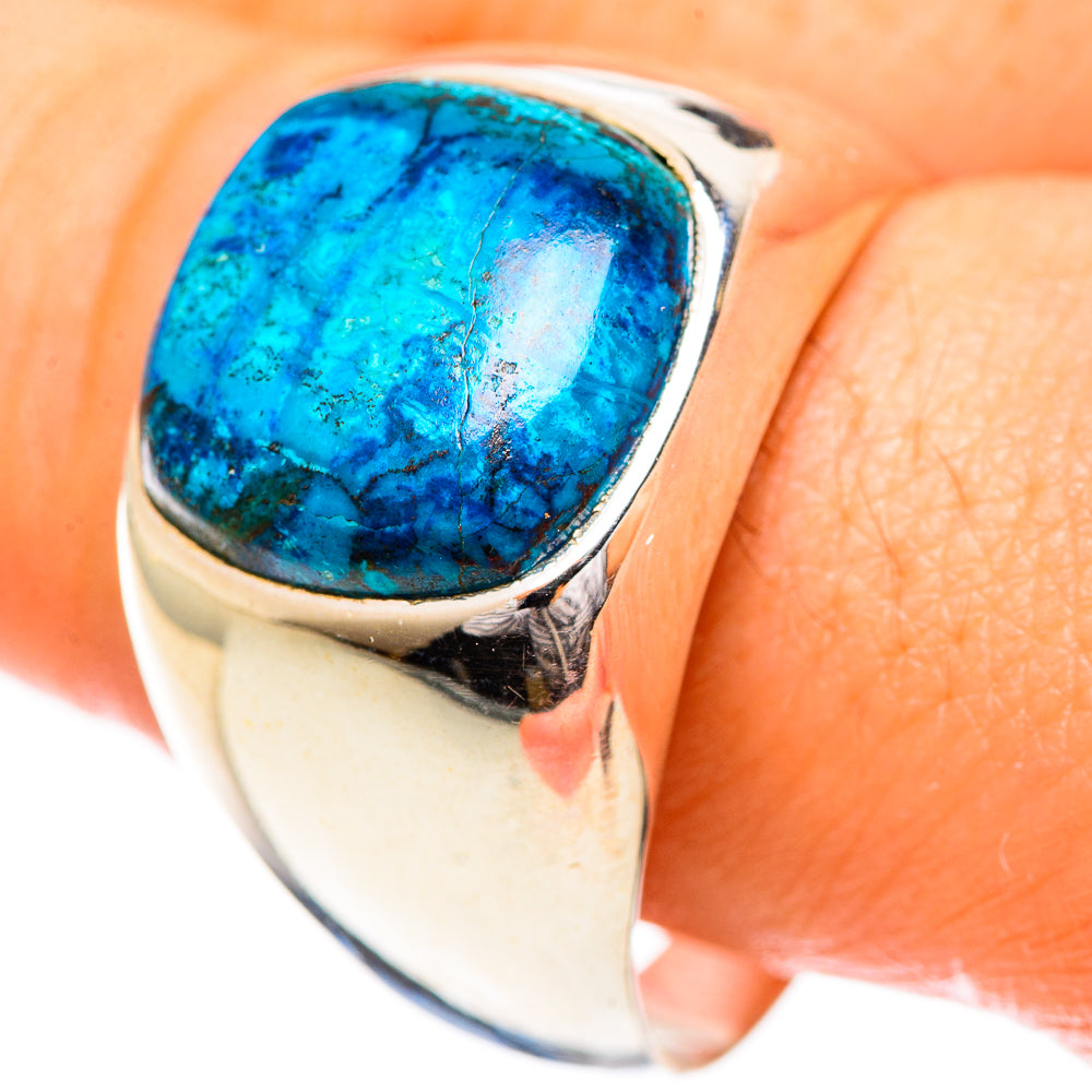 Shattuckite Rings handcrafted by Ana Silver Co - RING124350