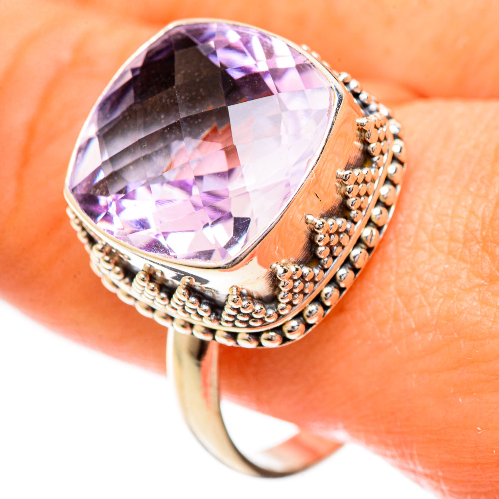 Amethyst Rings handcrafted by Ana Silver Co - RING124359