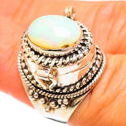 Ethiopian Opal Rings handcrafted by Ana Silver Co - RING124365