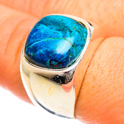 Chrysocolla Rings handcrafted by Ana Silver Co - RING124367