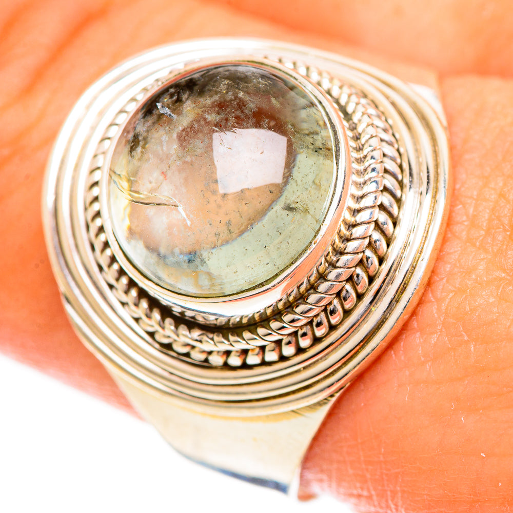 Aquamarine Rings handcrafted by Ana Silver Co - RING124374