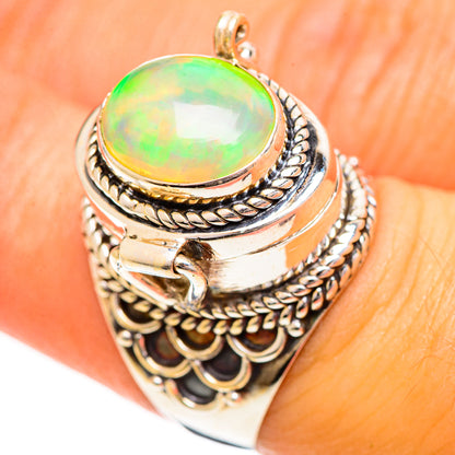 Ethiopian Opal Rings handcrafted by Ana Silver Co - RING124390