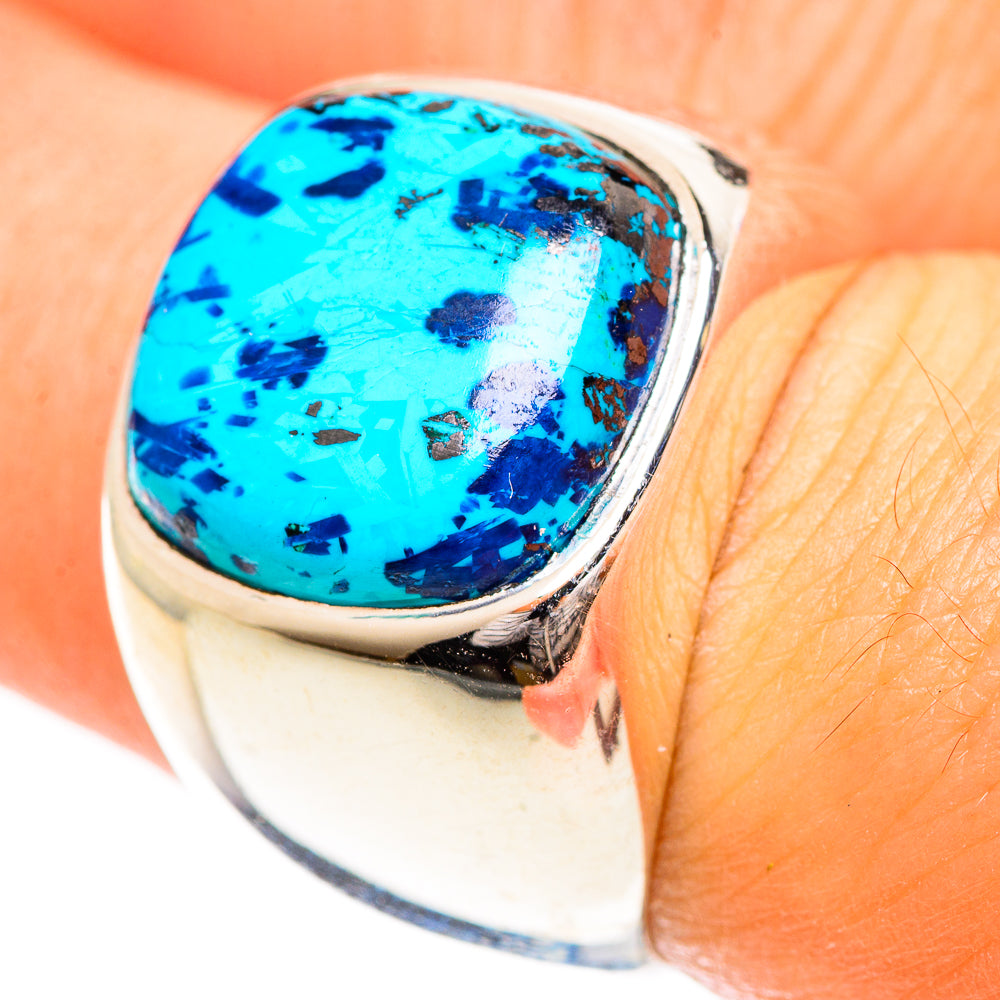 Shattuckite Rings handcrafted by Ana Silver Co - RING124394