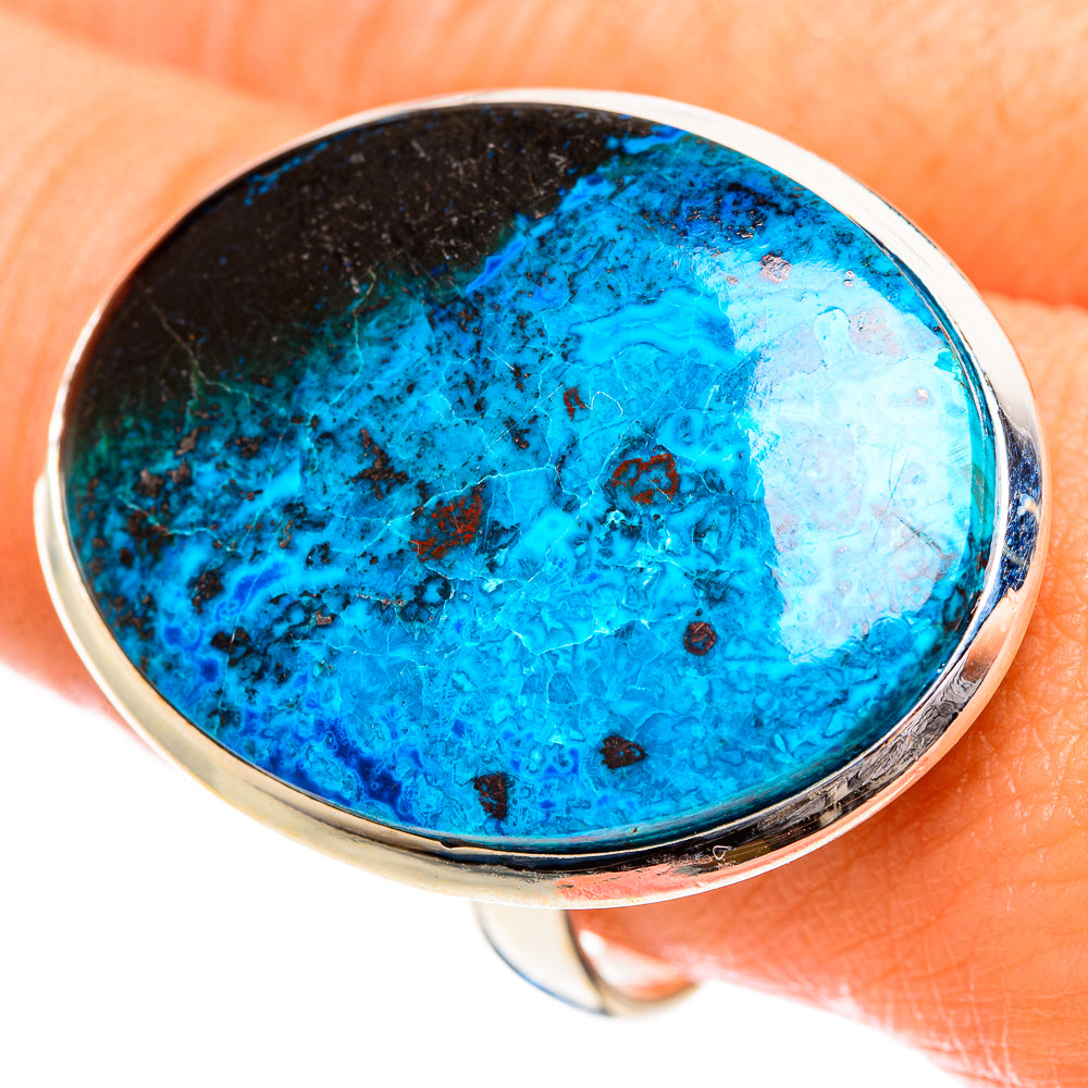 Shattuckite Rings handcrafted by Ana Silver Co - RING124403