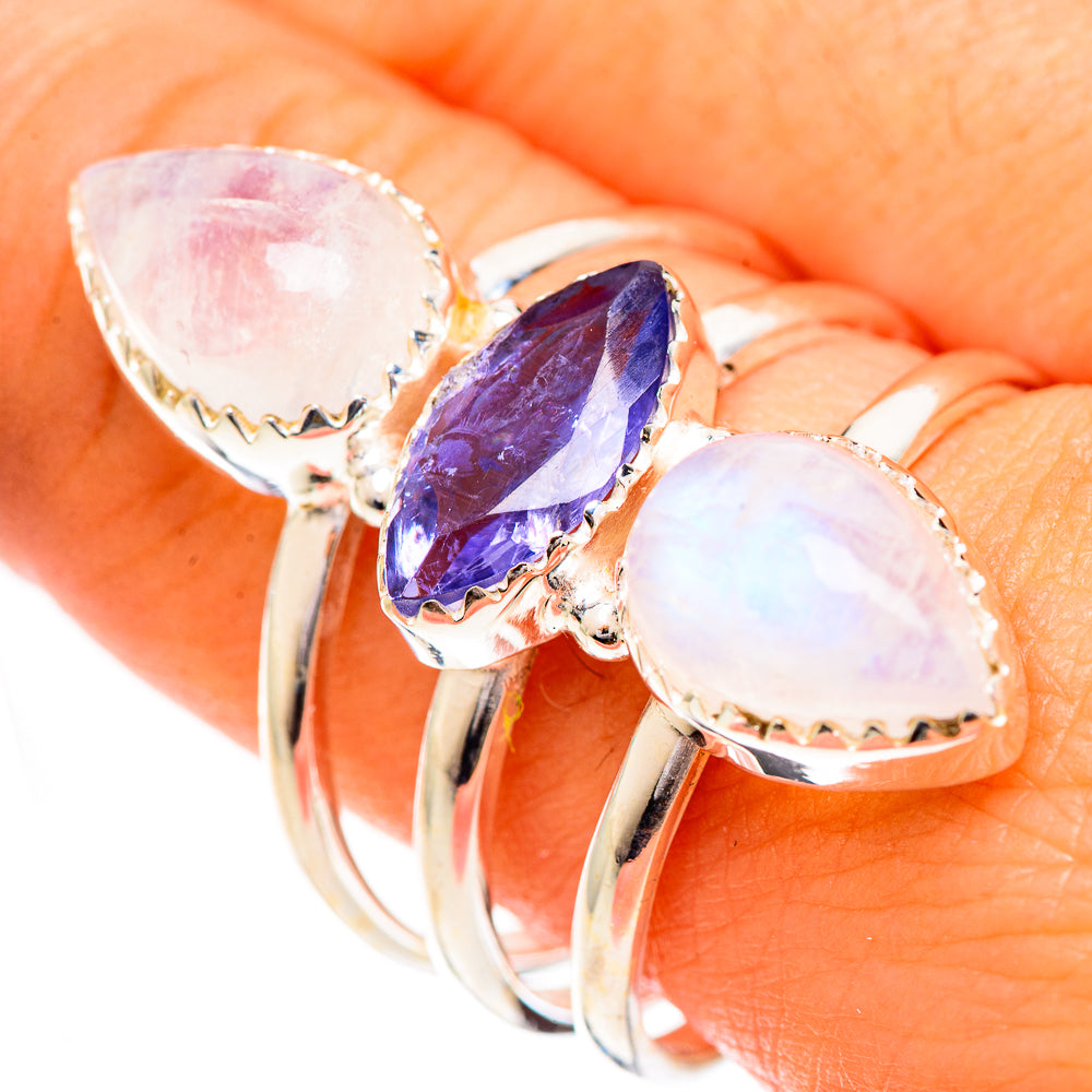 Tanzanite Rings handcrafted by Ana Silver Co - RING124412