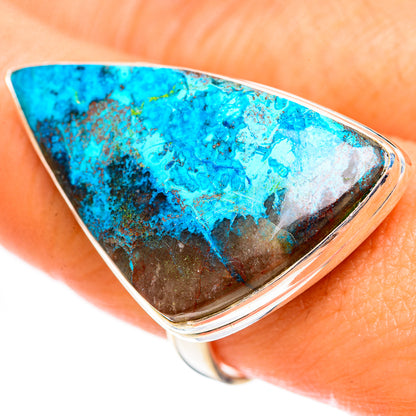 Shattuckite Rings handcrafted by Ana Silver Co - RING124454