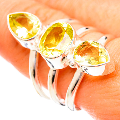 Citrine Rings handcrafted by Ana Silver Co - RING124484
