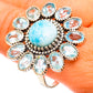 Larimar Rings handcrafted by Ana Silver Co - RING124491