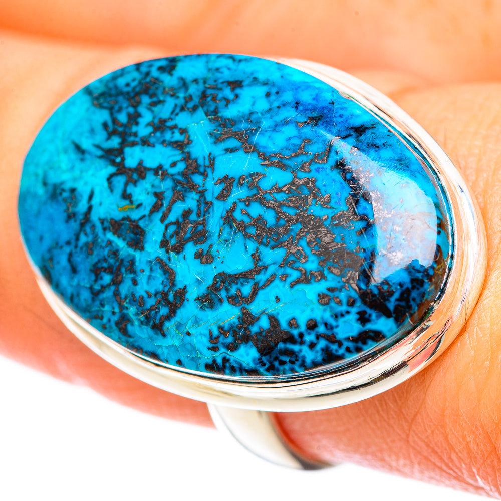 Shattuckite Rings handcrafted by Ana Silver Co - RING124498