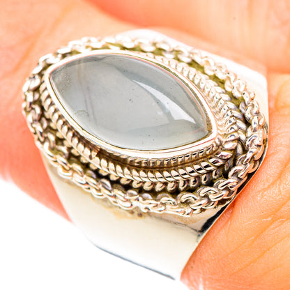 Aquamarine Rings handcrafted by Ana Silver Co - RING124502