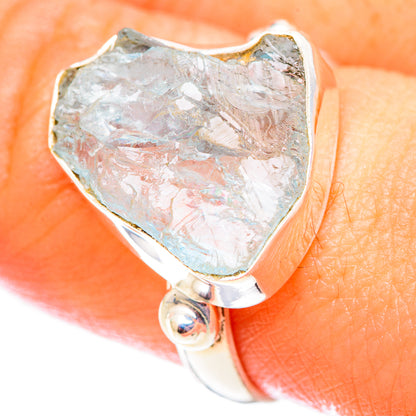 Aquamarine Rings handcrafted by Ana Silver Co - RING124525
