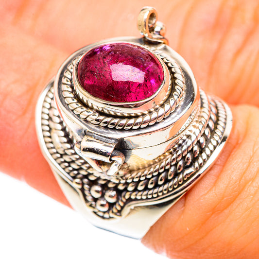 Pink Tourmaline Rings handcrafted by Ana Silver Co - RING124538