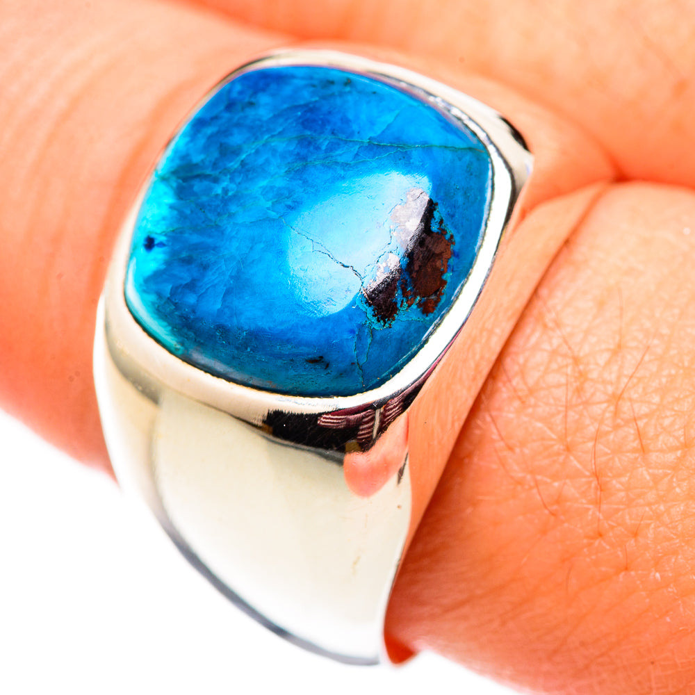 Shattuckite Rings handcrafted by Ana Silver Co - RING124555