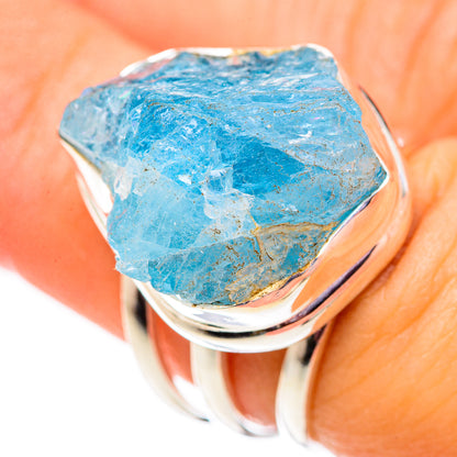 Aquamarine Rings handcrafted by Ana Silver Co - RING124558