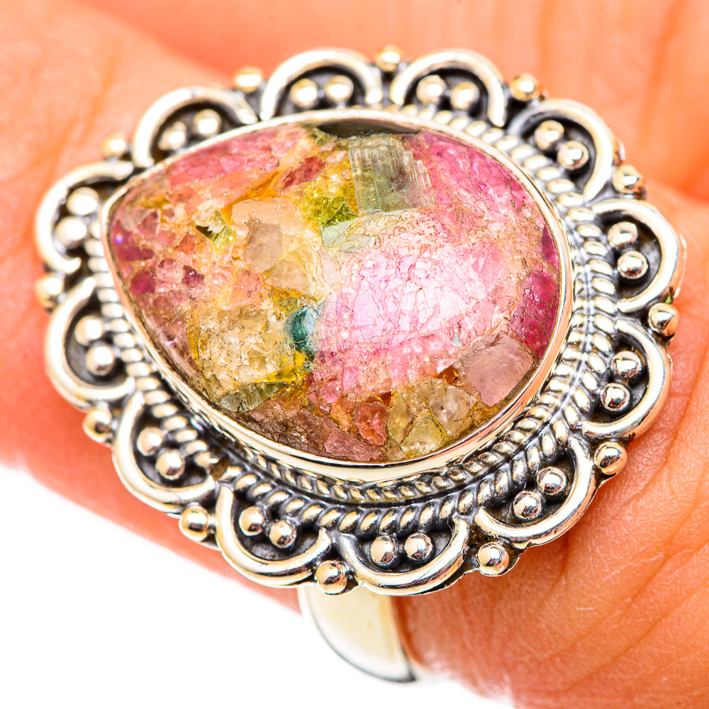 Tourmaline Rings handcrafted by Ana Silver Co - RING124564