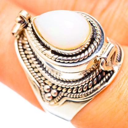 Ethiopian Opal Rings handcrafted by Ana Silver Co - RING124619