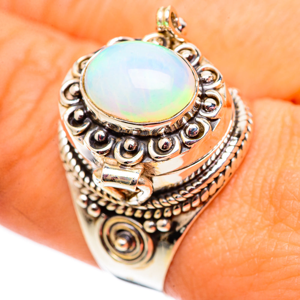 Ethiopian Opal Rings handcrafted by Ana Silver Co - RING124620