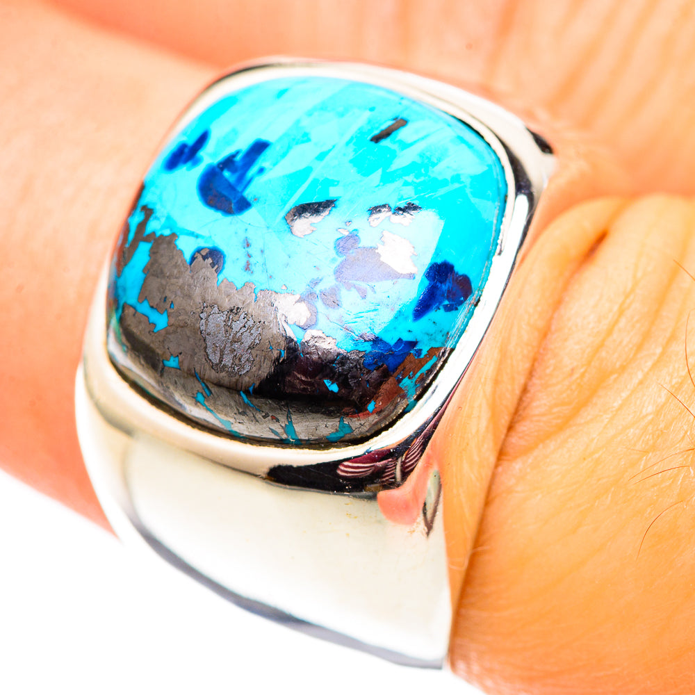 Shattuckite Rings handcrafted by Ana Silver Co - RING124629
