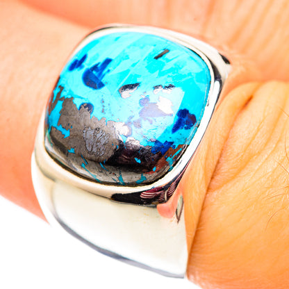 Shattuckite Rings handcrafted by Ana Silver Co - RING124629