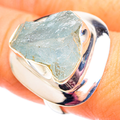 Aquamarine Rings handcrafted by Ana Silver Co - RING124630