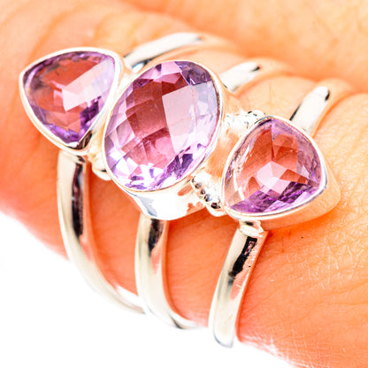 Amethyst Rings handcrafted by Ana Silver Co - RING124677