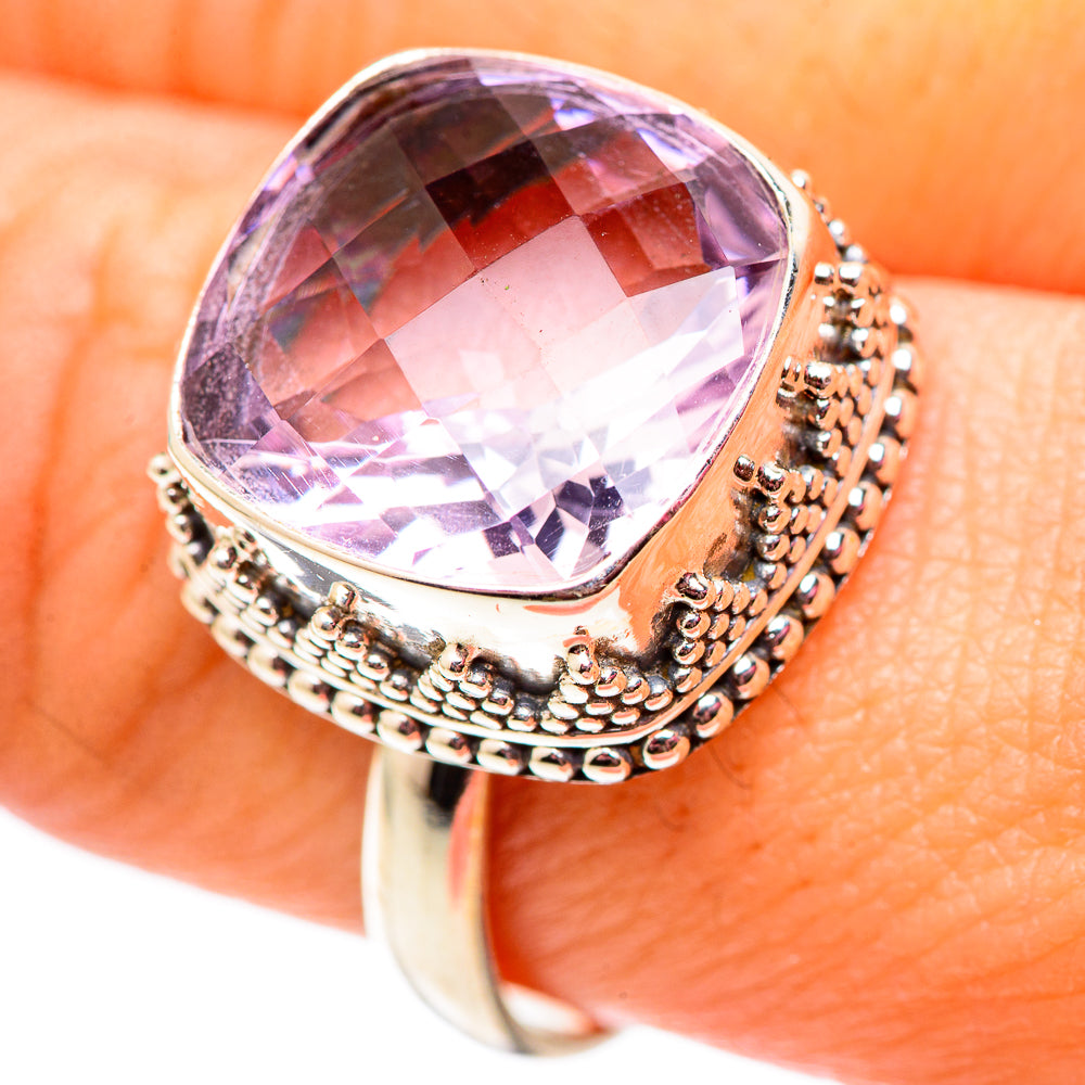 Amethyst Rings handcrafted by Ana Silver Co - RING124678