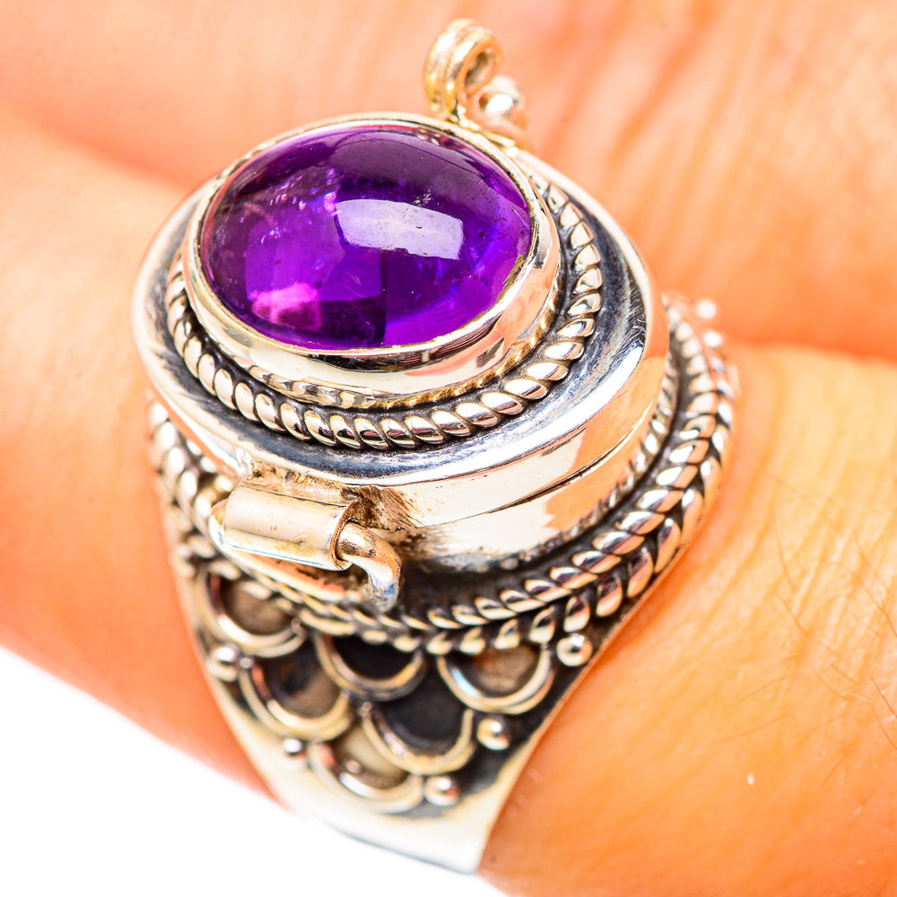 Amethyst Rings handcrafted by Ana Silver Co - RING124693