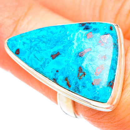 Shattuckite Rings handcrafted by Ana Silver Co - RING124698