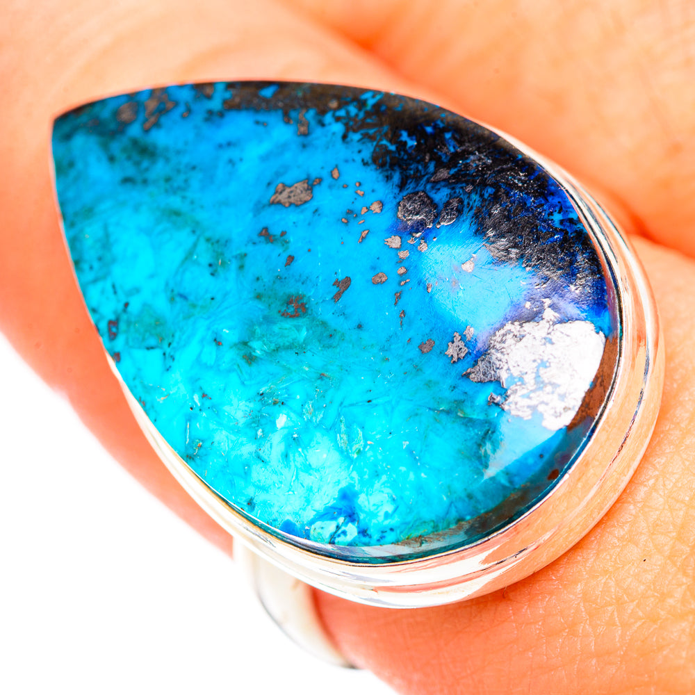 Shattuckite Rings handcrafted by Ana Silver Co - RING124703