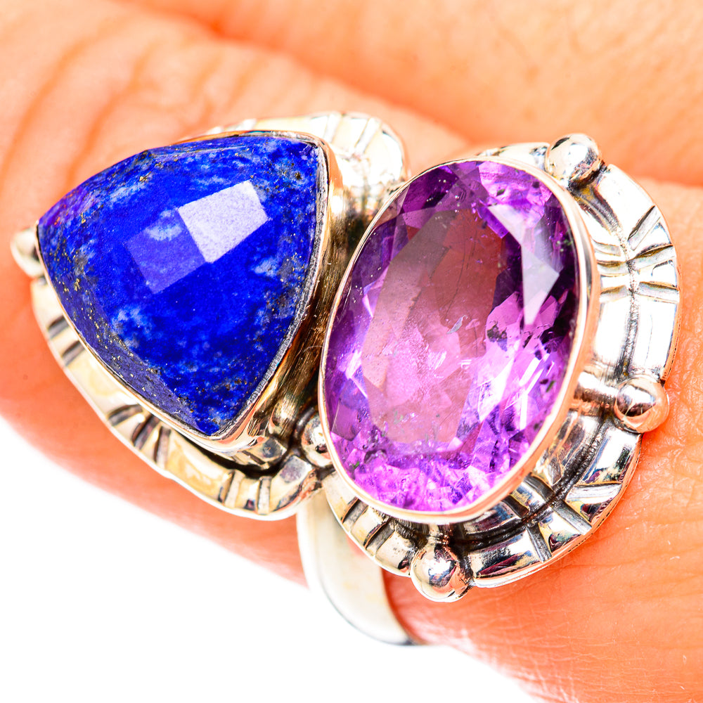 Lapis Lazuli Rings handcrafted by Ana Silver Co - RING124719