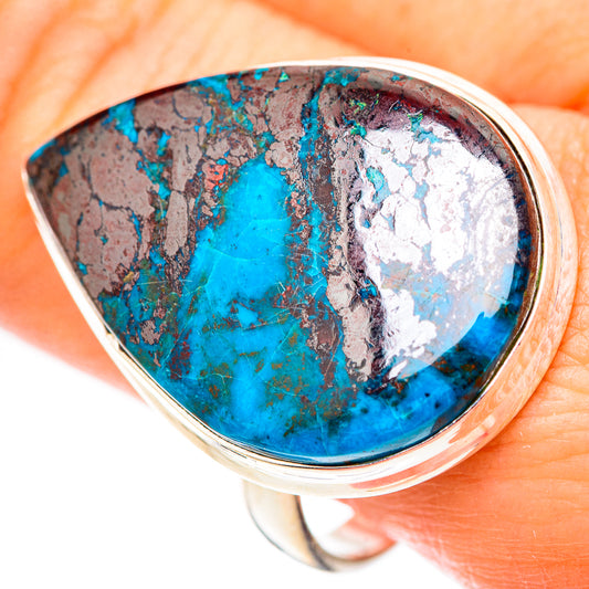 Shattuckite Rings handcrafted by Ana Silver Co - RING124731