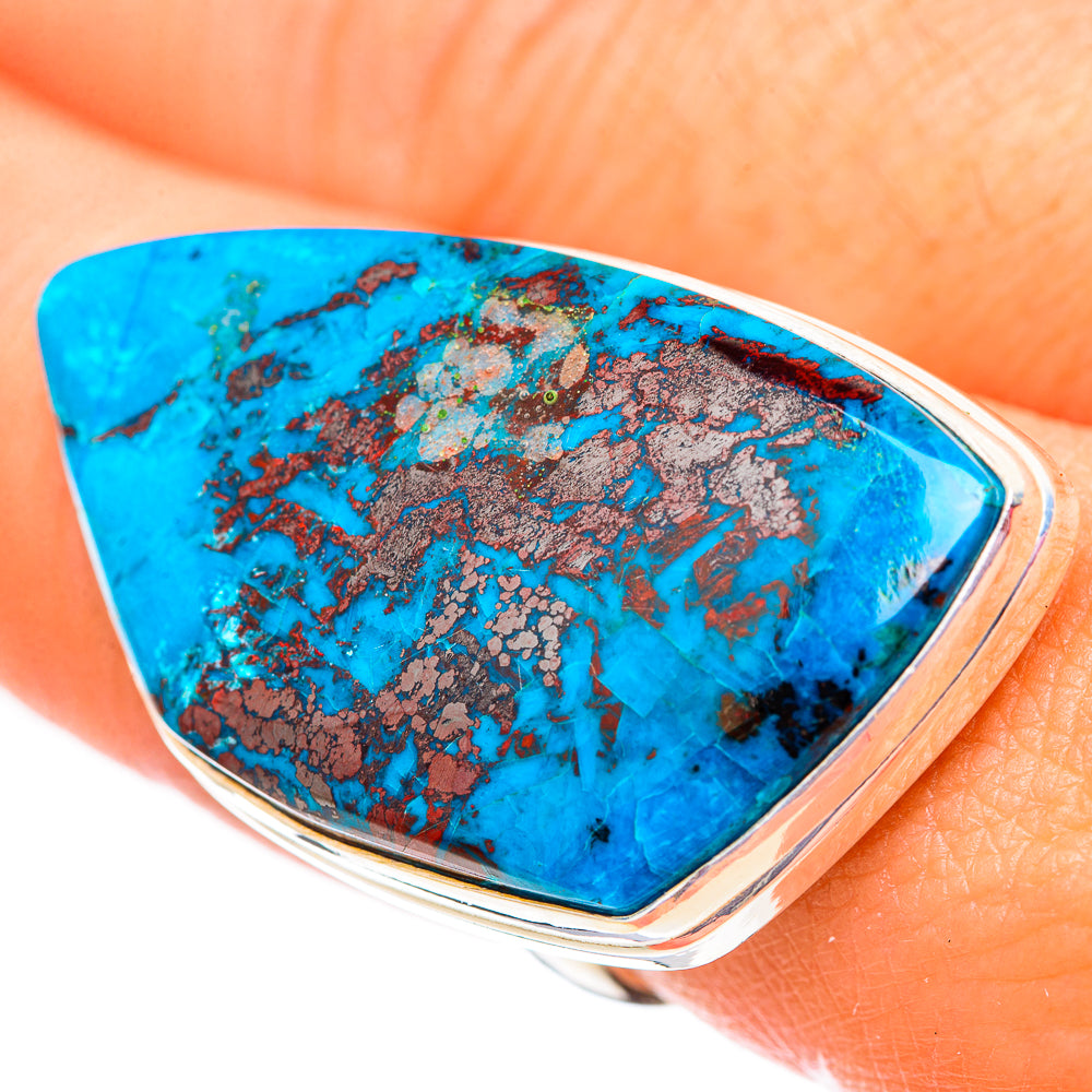 Shattuckite Rings handcrafted by Ana Silver Co - RING124740