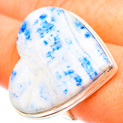 Blue Scheelite Rings handcrafted by Ana Silver Co - RING124768