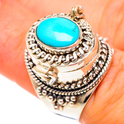 Larimar Rings handcrafted by Ana Silver Co - RING124802