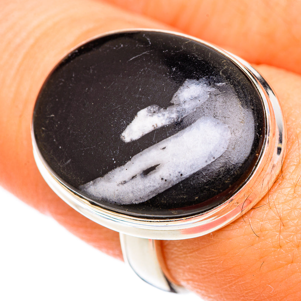 Pinolith Jasper Rings handcrafted by Ana Silver Co - RING124813