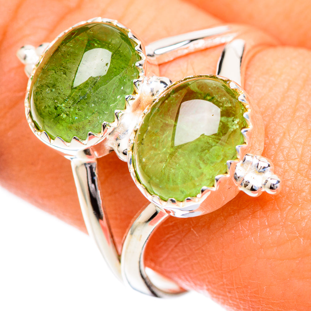 Prehnite Rings handcrafted by Ana Silver Co - RING124830