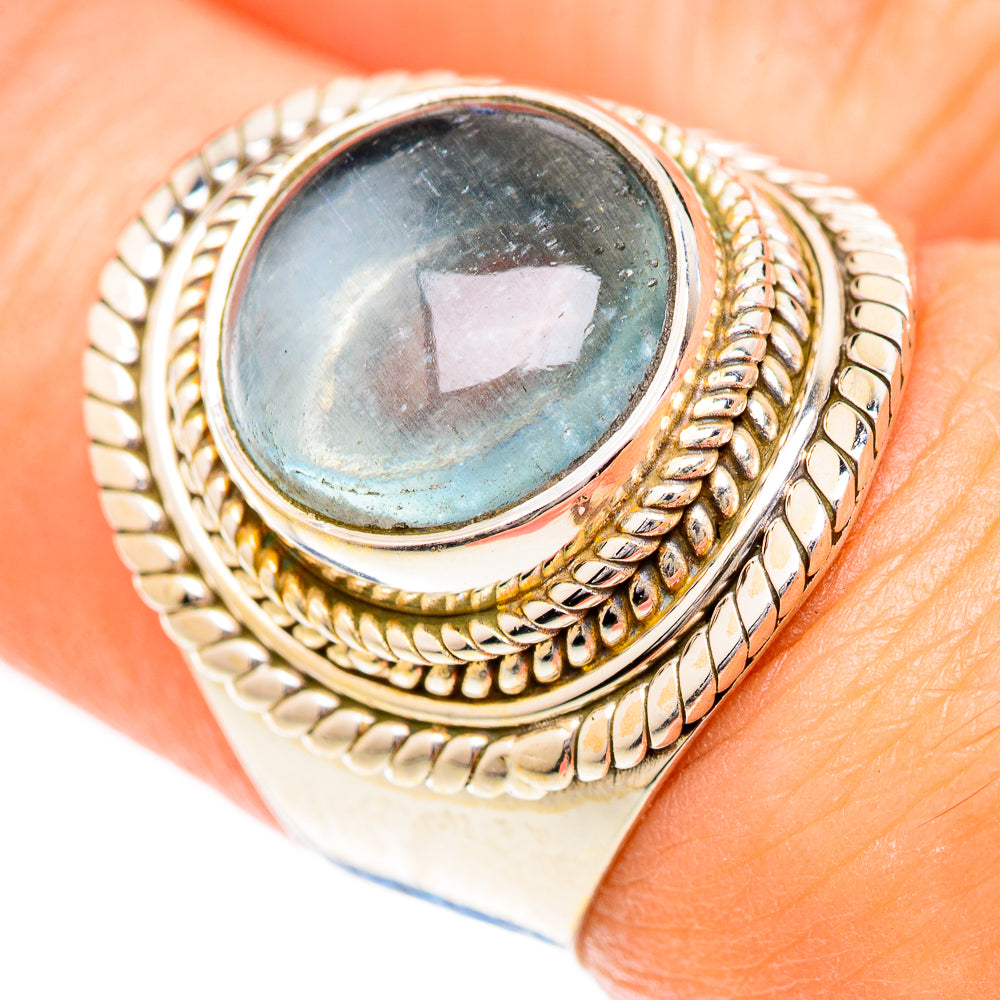 Aquamarine Rings handcrafted by Ana Silver Co - RING124846
