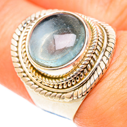 Aquamarine Rings handcrafted by Ana Silver Co - RING124846