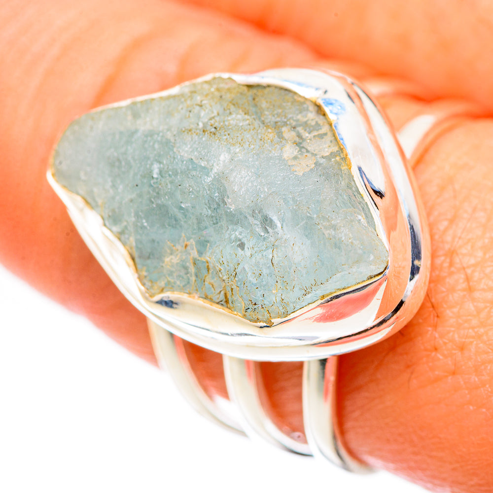 Aquamarine Rings handcrafted by Ana Silver Co - RING124870