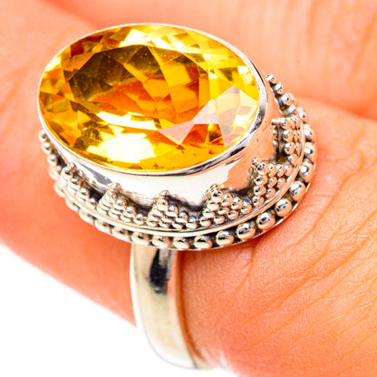 Citrine Rings handcrafted by Ana Silver Co - RING124881