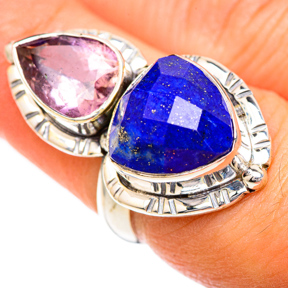 Lapis Lazuli Rings handcrafted by Ana Silver Co - RING124888