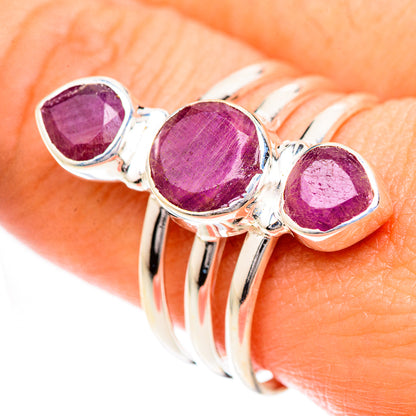 Ruby Rings handcrafted by Ana Silver Co - RING124905